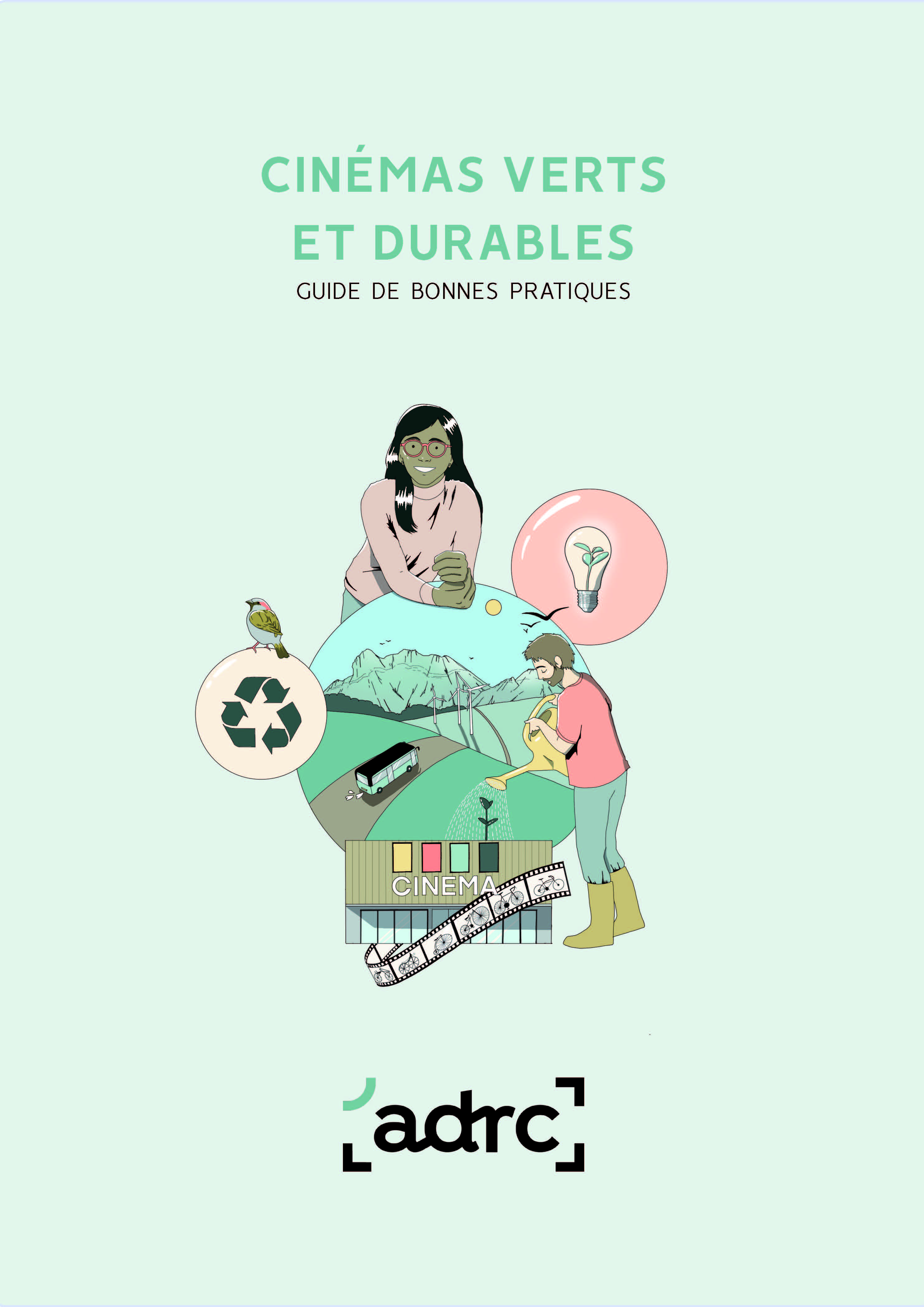 Couverture du guide Cinémas verts et durables